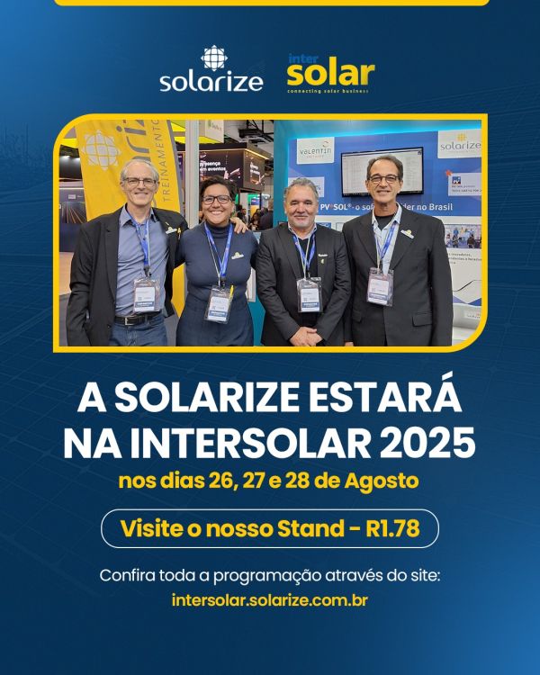 <strong>Leia mais sobre</strong><br />Intersolar 2025 chegando: programe sua visita! Intersolar 2025 chegando: programe sua visita!
